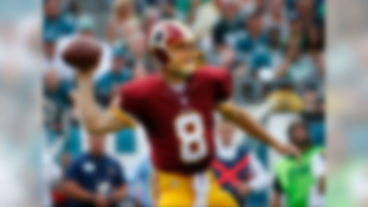 Cousins put up video-game numbers in Week 3, posting 427 passing yards with three touchdowns in a loss to the Philadelphia Eagles. The unquestioned starter in an offense that helped Andy Dalton finish fifth in fantasy point among quarterbacks in 2013, Cousins is someone who now needs to be rostered in most leagues. He'll next face the New York Giants, who have a questionable pass defense, in Week 4.