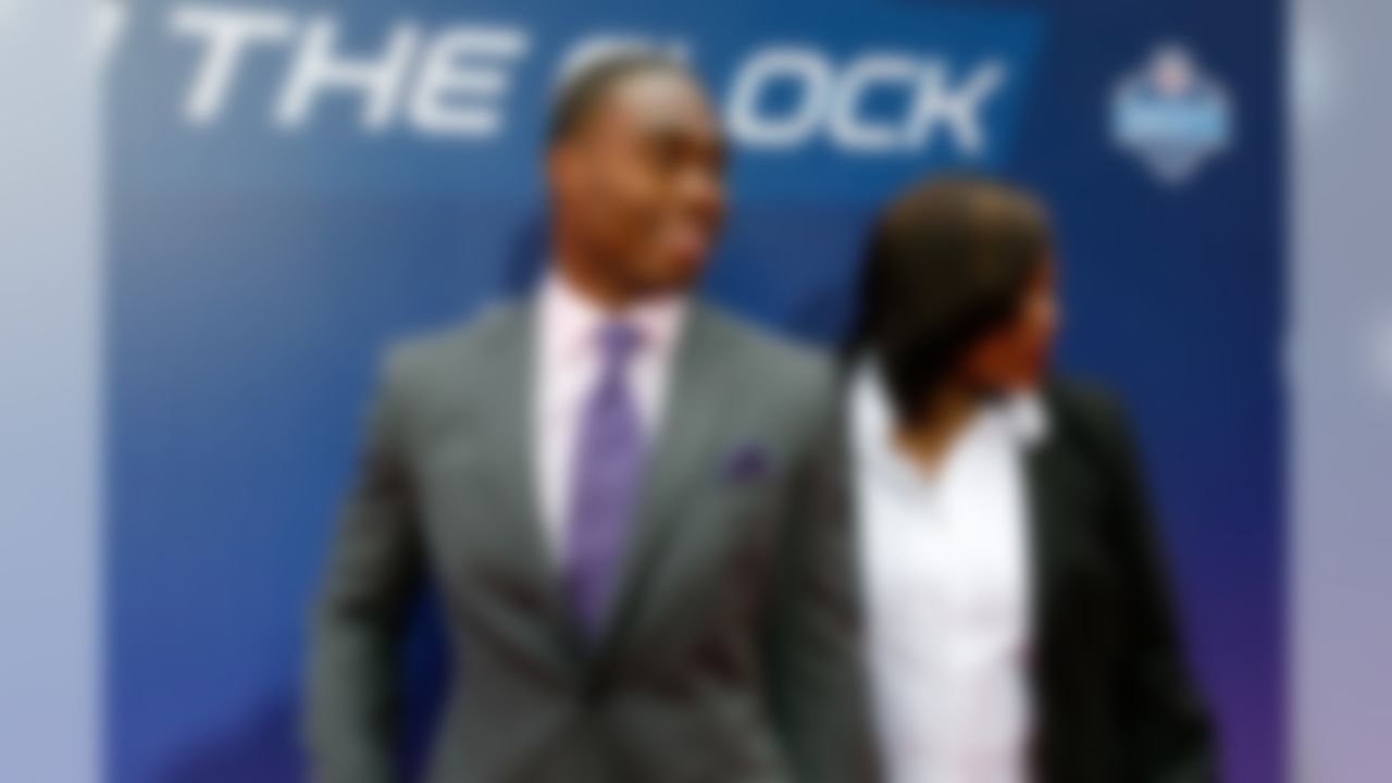 Brandin Cooks arrives at the 2014 NFL Draft at Radio City Music Hall on May 8, 2014 in New York, NY. (Ben Liebenberg/NFL)