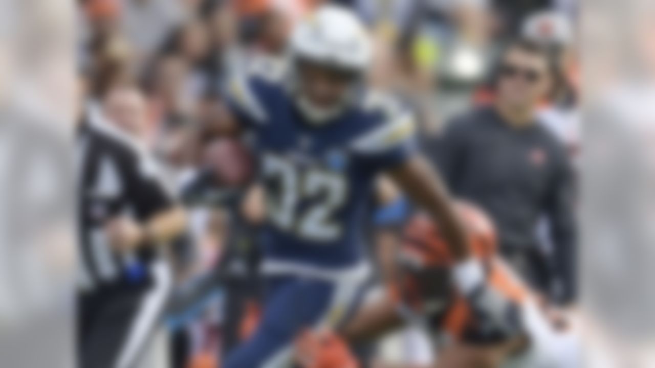 While Melvin Gordon (knee) and Austin Ekeler (stinger) are both banged up ahead of the Chargers short-week date on Thursday night against the Chiefs, Justin Jackson is another primary add along with Pettis and Wilson. Ekeler handled 17 touches in Week 14 while Jackson had nine, but Jackson could be the lead back if Gordon and/or Ekeler are absent on Thursday night. Kansas City entered last week dead-last in YPC allowed to RBs, further enhancing Jackson's Week 15 outlook.