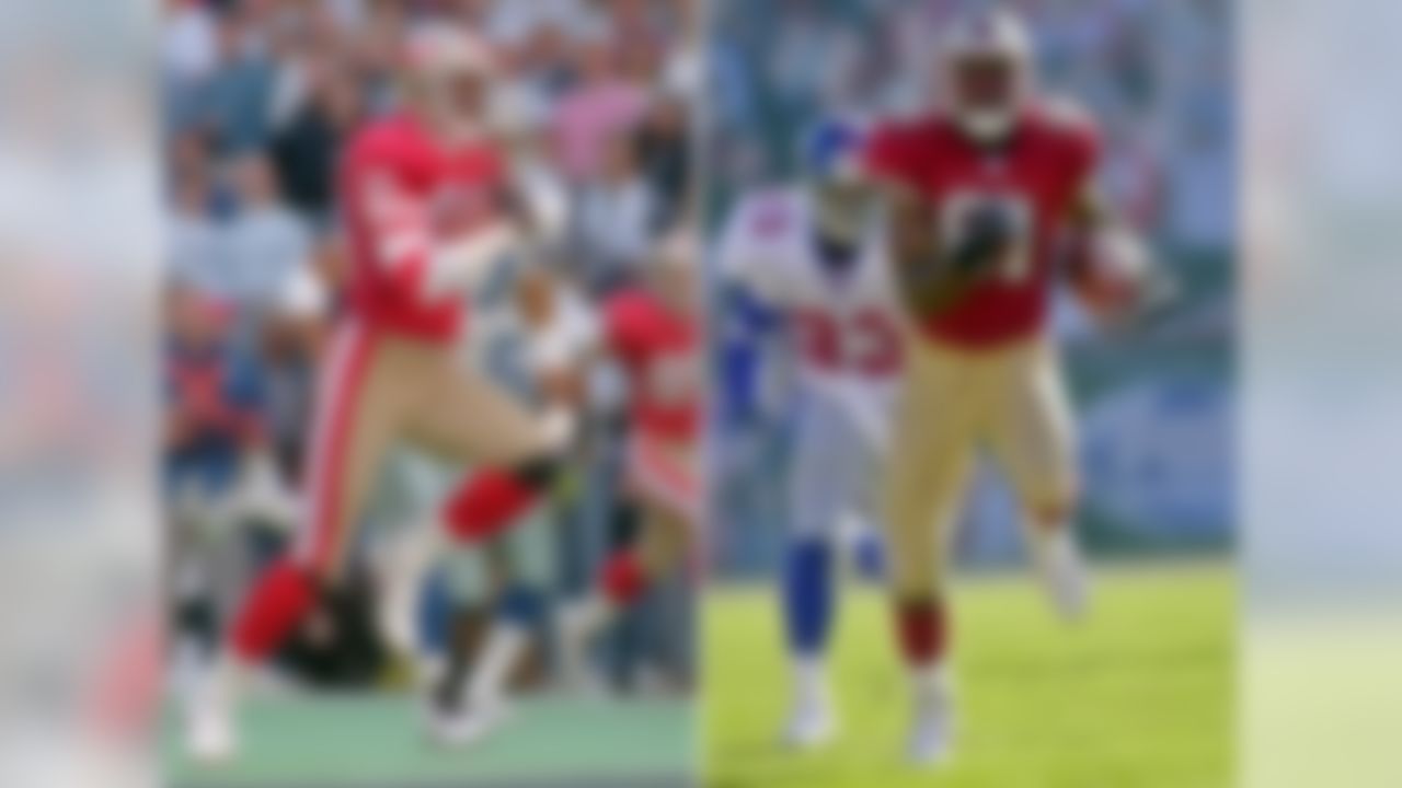 With 22,895 yards to his credit, Jerry Rice is the NFL's all-time receiving leader. But his lead on the rest of the field is staggering: The man in second place, Terrell Owens, could match his own career-best season output another four times and still come up short of Rice's total. And Owens played in the NFL until he was 37-years-old. Sorry T.O., those Allen Wranglers numbers don't count.