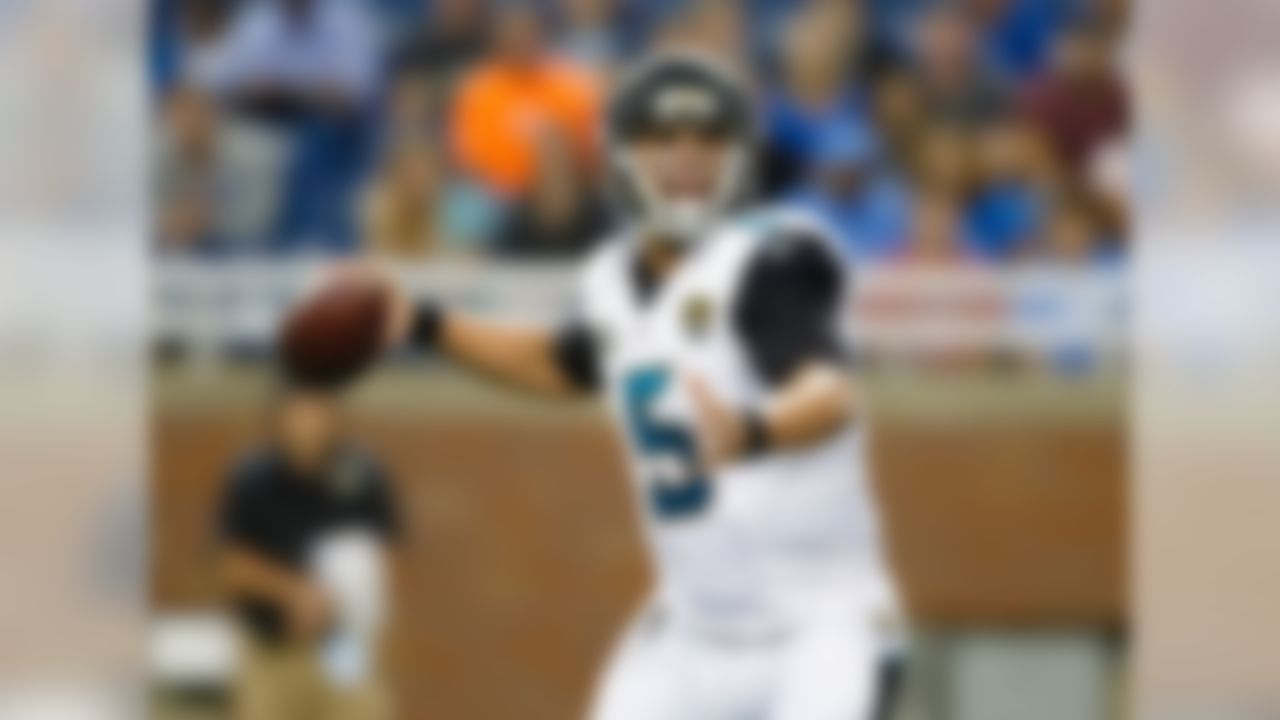When Bortles was drafted, the Jaguars said there was almost no way he'd play during the 2014 season. Then the young man from Central Florida played so well during the preseason that Jacksonville's brass began to rethink that decision. Chad Henne was eventually named the Week 1 starter, but if things go sideways for the Jaguars, it could be easy to see Bortles taking over the gig.