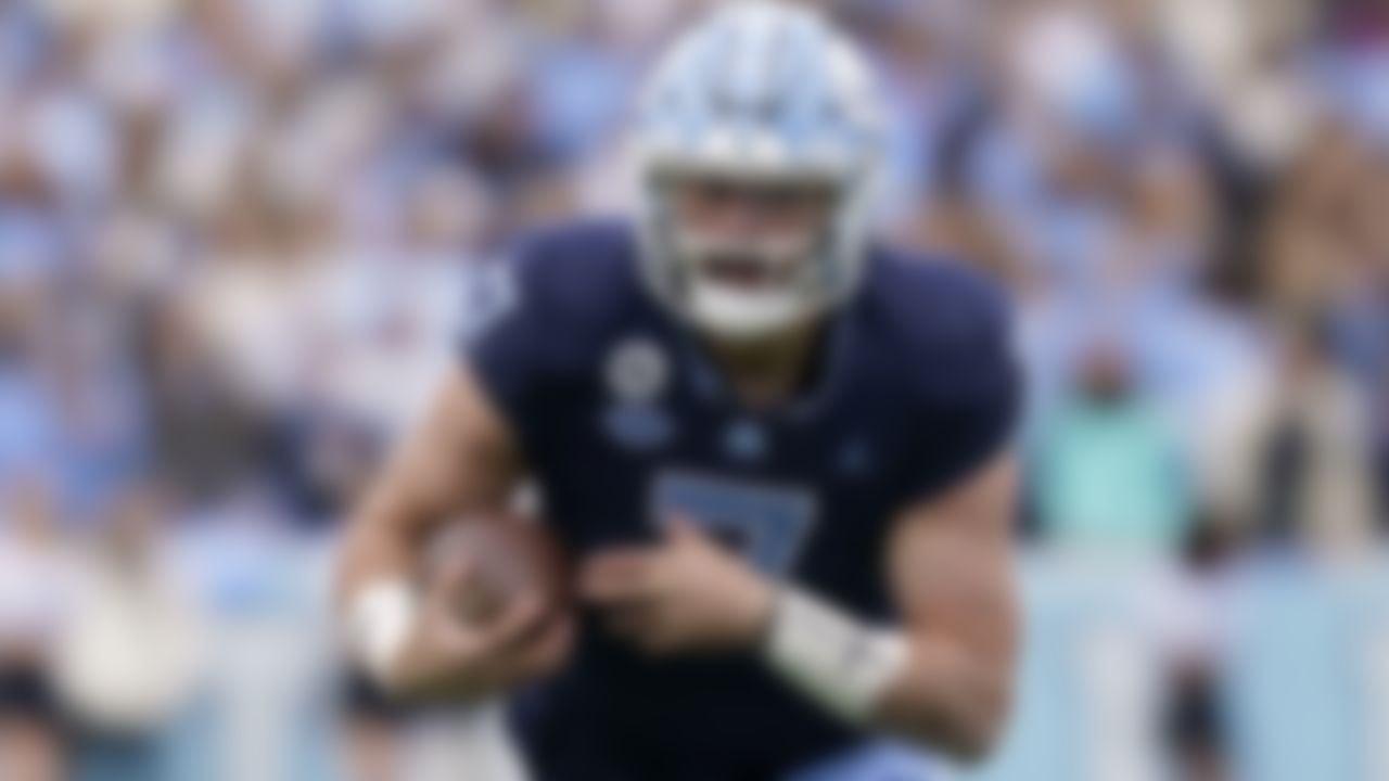 Howell has a big arm and a beautiful deep ball. He leads college football in big-time throws the last three seasons, according to PFF. It's his ability to operate in a pro-style offense and consistently work through his progressions without bolting that's in question. He'll have a chance to answer both in Mobile.