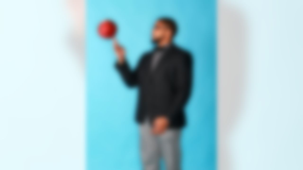 Houston Texans running back Arian Foster poses for a portrait at the NFL Network studio on Jan. 24, 2012 in Culver City, CA. (Alix Drawec/NFL)