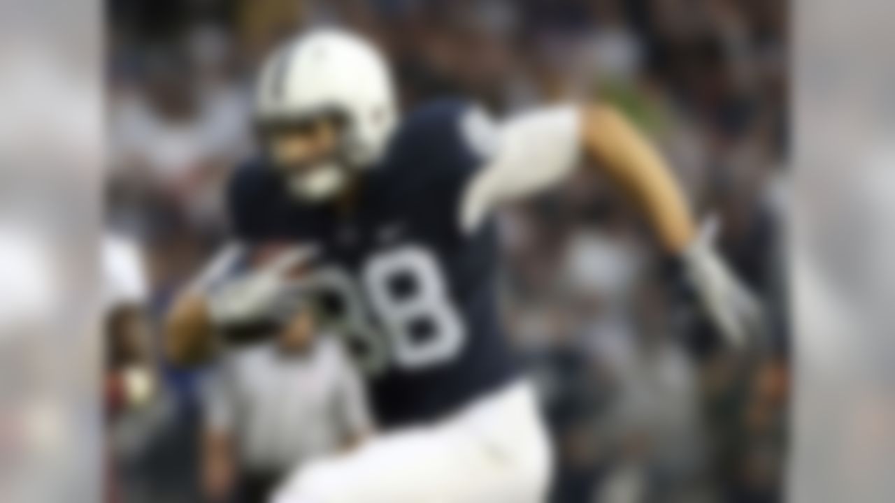 Smooth in his release and can generate some vertical concern. Has the ability to sneak past linebackers with those open hips and long strides. Saw his drops go from 5 in 2015 to zero last season to go along with 48 catches. Gesicki has "every day" hands. If the throw is there, he's going to snare it. Gesicki shows an ability to make the necessary body corrections and adjustments when the ball is in the air. He's a very tough pass-catcher. He's not a great blocker but he does his part.
