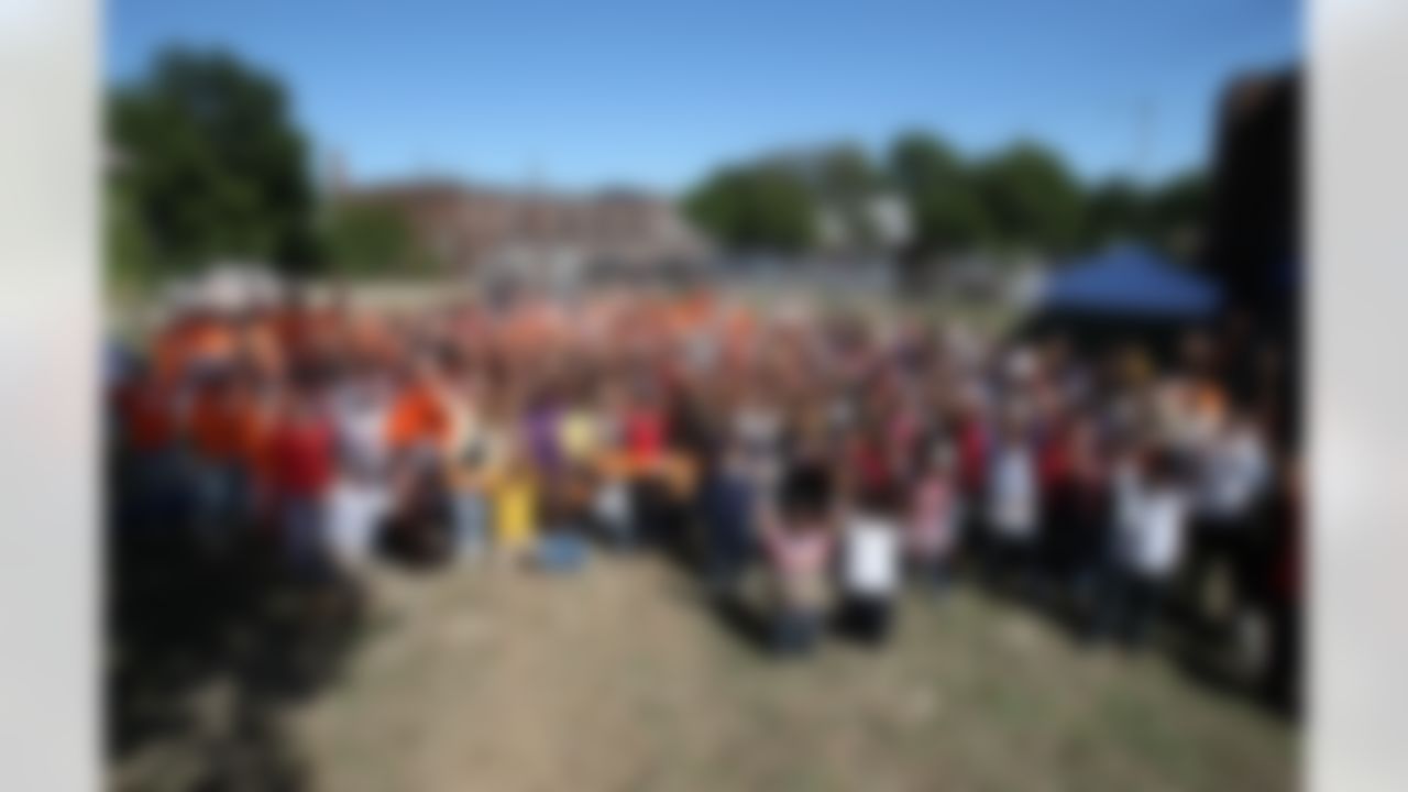 More than 225 The Home Depot associates joined 50 volunteers from KaBOOM!, Joy Preparatory Academy and the community to build a state-of-the-art playground for Joy Prep in Detroit. (Photo by Tom Copeland/Home Depot)
