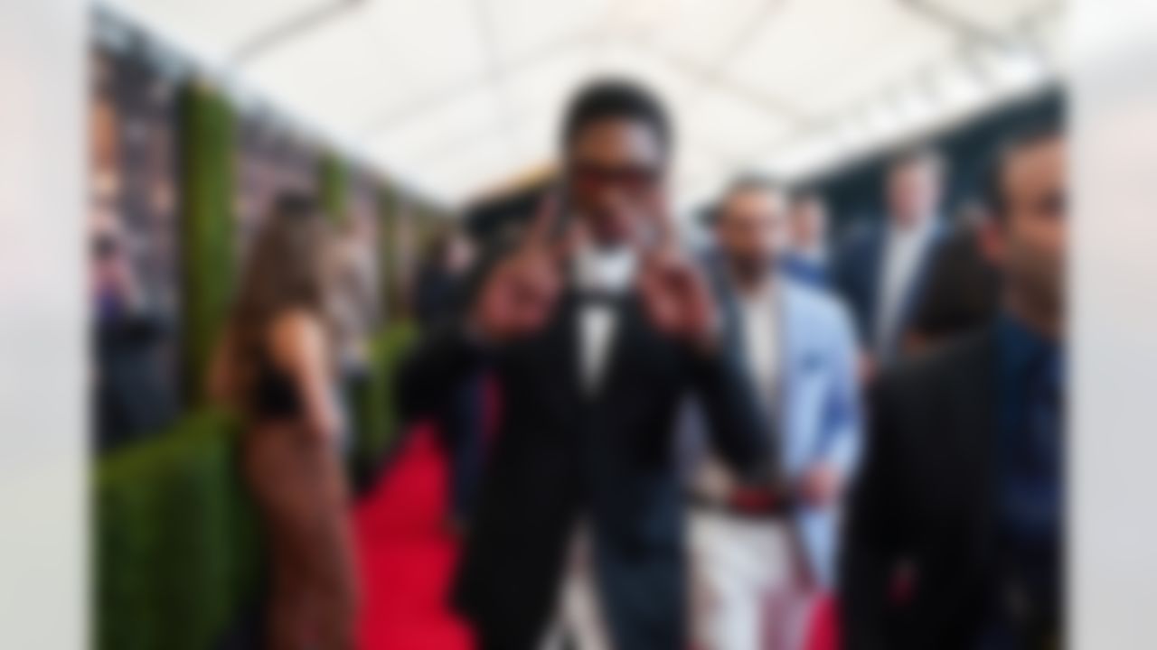 Minnesota Vikings wide receiver Stefon Diggs (14) on the red carpet during the 9th Annual NFL Honors awards show, Saturday, Feb. 1, 2020 in Miami.
