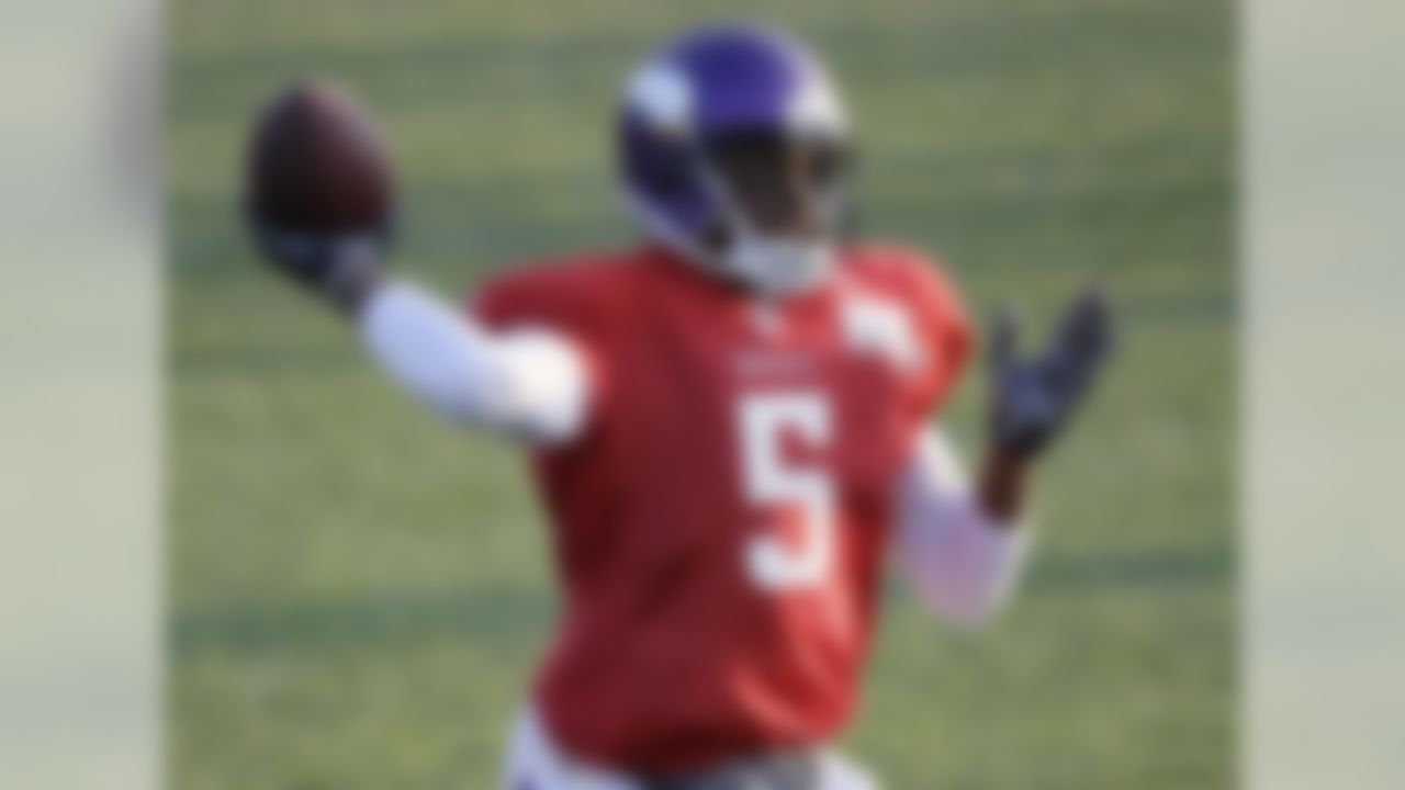 Bridgewater isn't considered the favorite to start in Week 1, but he will be allowed every chance to surpass Matt Cassel for the top spot on the depth chart in training camp. He's entering a great position, as the Vikings have some talented young players in their pass attack and a future Hall of Famer in the backfield in Adrian Peterson. Should he win the No. 1 spot, Bridgewater's stock will rise to QB2 heights.