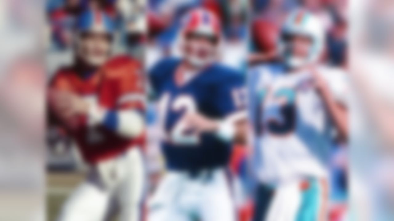 Notables: John Elway, Jim Kelly, Dan Marino, Ken O'Brien
Everyone knew this group would be special, but they defined success in the 1990s. This is the only class to have three of its passers voted into the Pro Football Hall of Fame (Jim Finks of the 1948 class was a quarterback, but is a Hall of Famer as an administrator, not a player like classmates Norm Van Brocklin and George Blanda). The class as a whole won nearly 59 percent of its starts -- the second-best mark among classes since the merger (second only because of Tom Brady). Elway's career went from very good to great with the help of running back Terrell Davis, winning two Super Bowls before sailing off into retirement. Kelly's ability to run the K-Gun offense with precision led the Bills to four straight Super Bowls, a great accomplishment that will be extremely difficult to match in the salary cap era. Marino set many NFL passing records with one of the quickest releases scouts have ever seen.