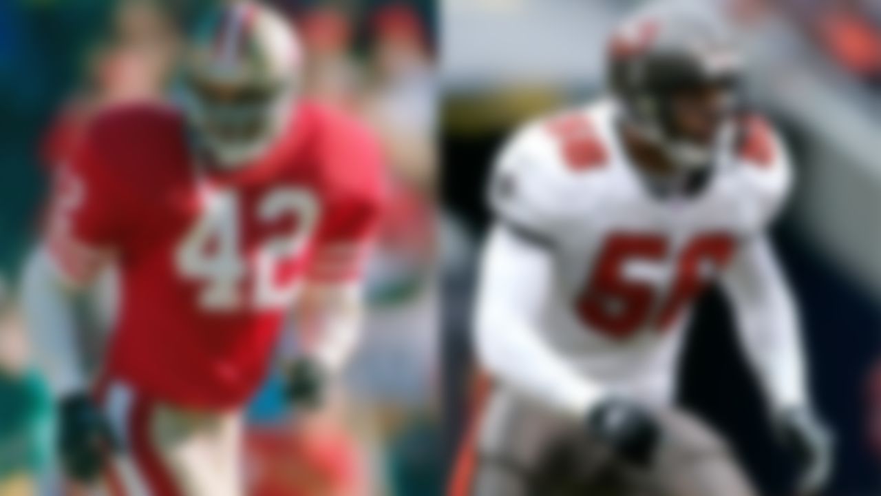 Ronnie Lott and Ryan Nece