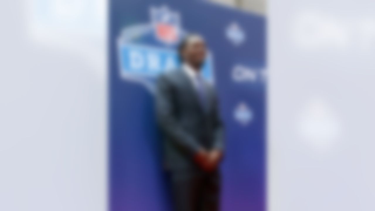 Jadeveon Clowney arrives at the 2014 NFL Draft at Radio City Music Hall on May 8, 2014 in New York, NY. (Ben Liebenberg/NFL)