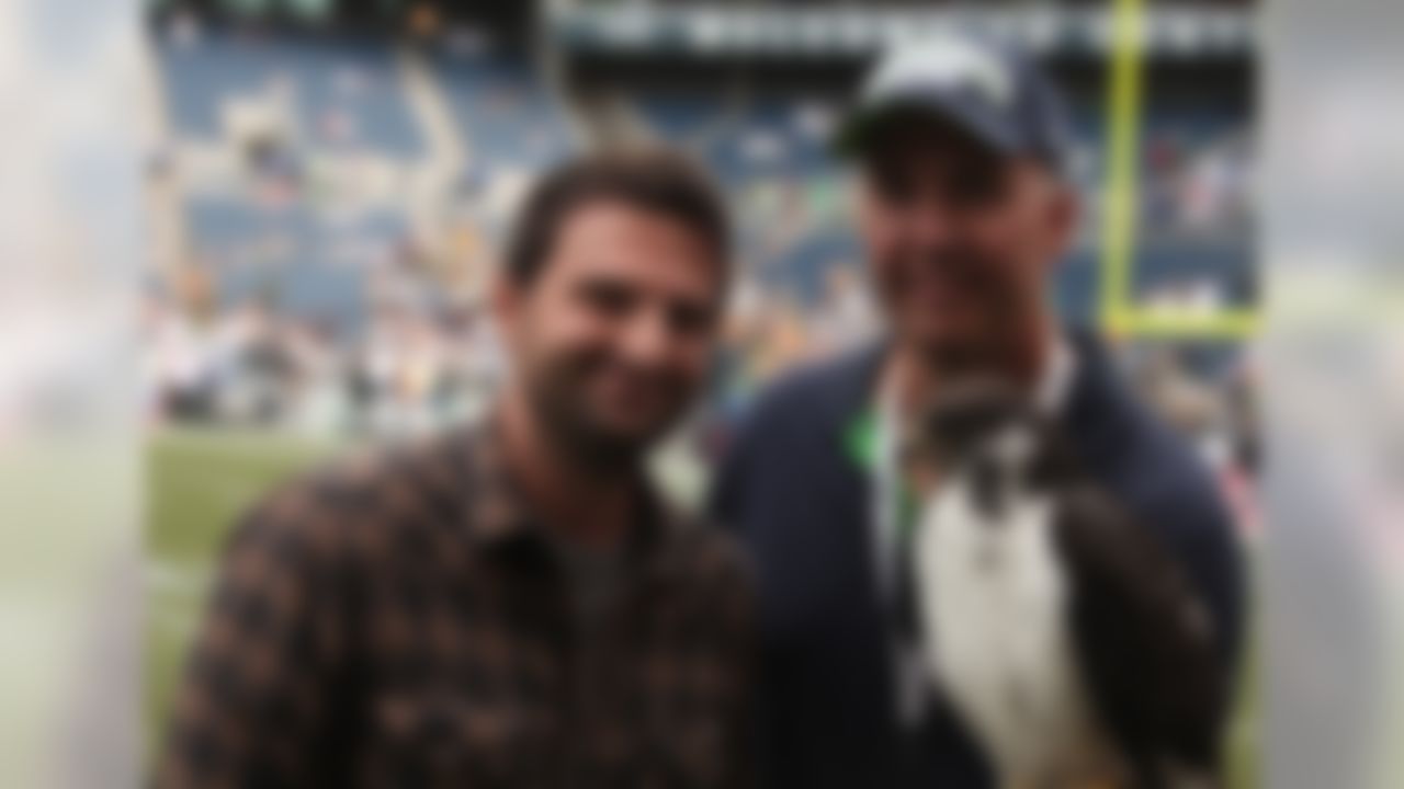 Dave Dameshek on the on the road in Seattle for the Monday Night Football game between the Packers and Seahawks. (National Football League)