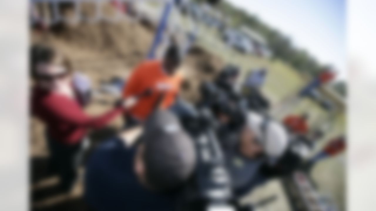 The Home Depot NFL NMVP Programs honors Houston Texans Wide Receiver Andre Johnson. (Photo by Andrew Coppley)