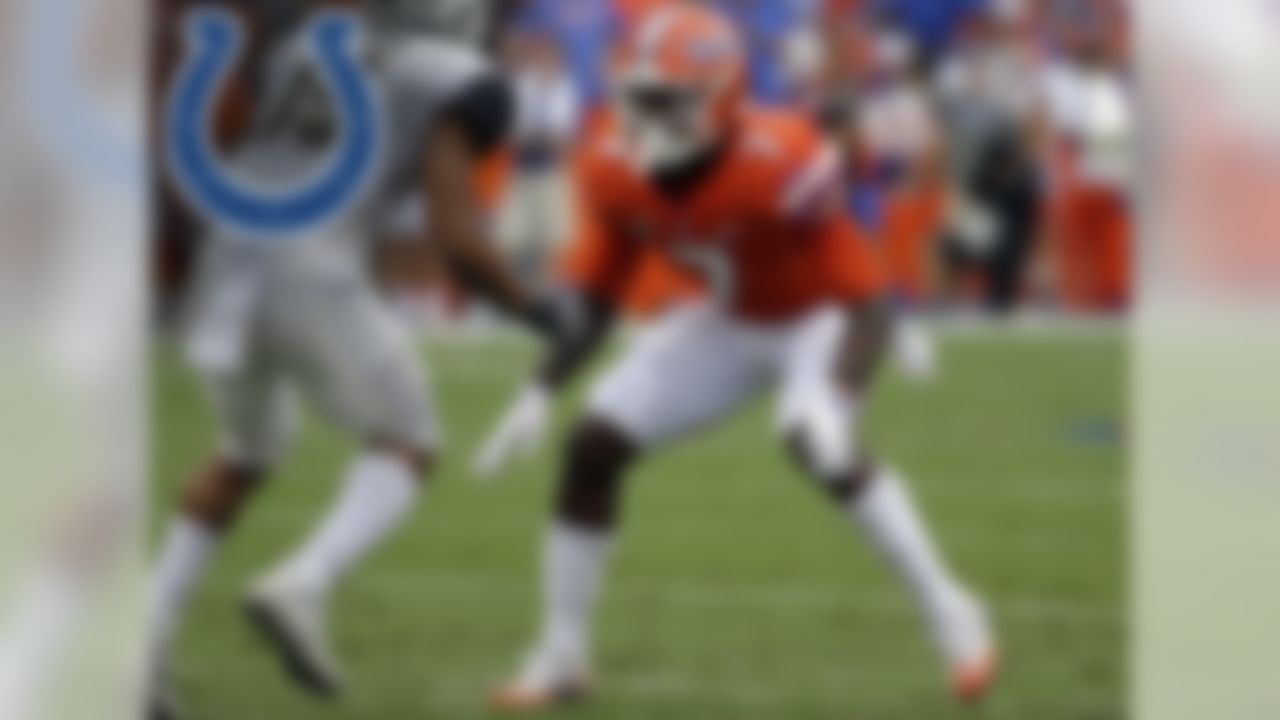 Team fit: Indianapolis Colts
2017 stats: 24 tackles (2 for loss), 2 INTs, 7 pass breakups.
Starter Vontae Davis is among the Colts CBs due to hit free agency after the season. Dawson's looking to follow his former Gator teammates, Quincy Wilson and Teez Tabor, to the NFL and could be a second-round pick.