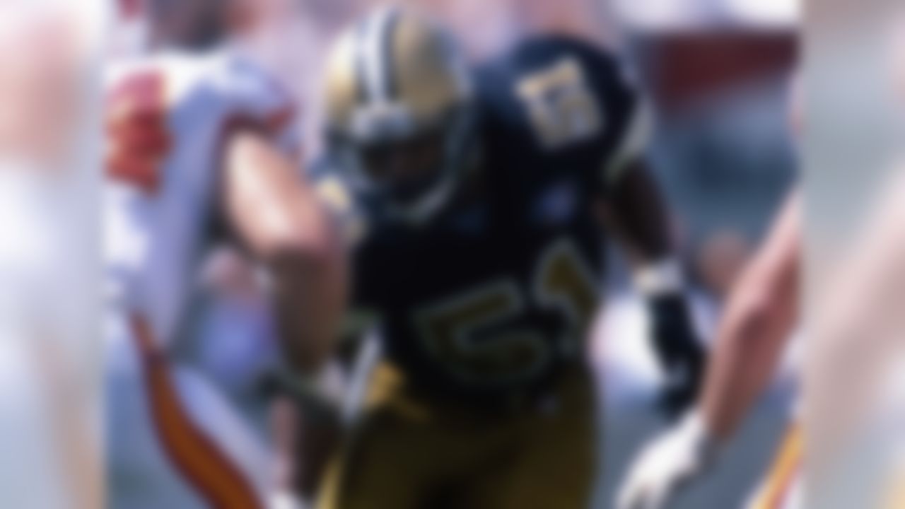 New Orleans Saints, 1986-1994; Carolina Panthers, 1995-1997
» Voted to five Pro Bowls, First Team All-Pro once
» Recorded 1,142 career tackles