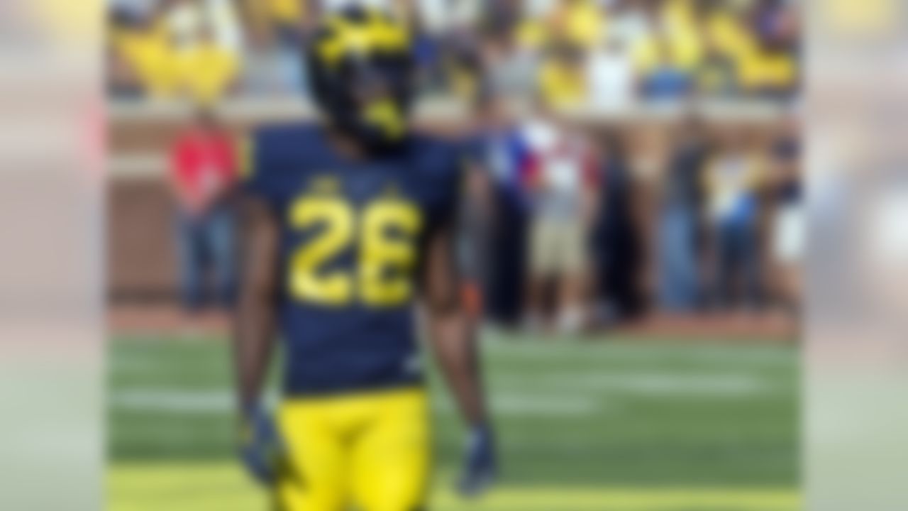 Game: Orange Bowl (vs. Florida State), 8 p.m., ESPN
The 2016 season didn't start off so well for Lewis, as he missed the first three games with various injuries. Once on the field, however, the Wolverines and their opponents felt his presence. The All-American and Big Ten Defensive Back of the Year spent October and November in the hip pocket of receivers, intercepting two passes and breaking up 10 others. Though more slight than scouts prefer in a corner, Lewis has added weight and is as aggressive in man coverage as any 6-foot-plus defender.