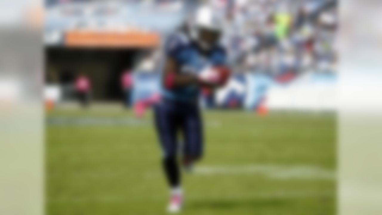 Tennessee Titans running back Chris Johnson nearly made the cut, but the name CJ2K is a little bit misleading considering that his 2,000 rushing yard season came in 2009. Fantasy enthusiasts are being mocked by the nickname considering that Johnson has yet to regain that 2K form after a lengthy holdout this offseason.