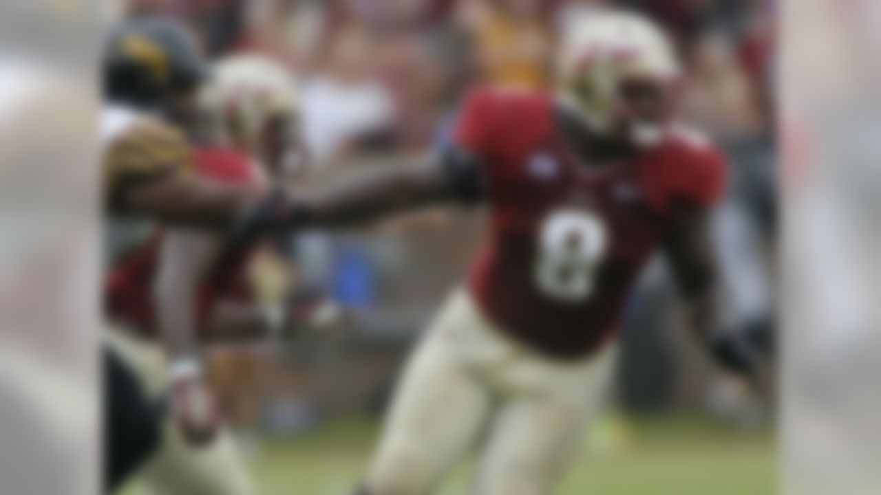 Jernigan will handle the run-stuffing duties on our defensive line. He has the strength to consistently hold the point of attack, but he also brings the quickness to penetrate and disrupt.Projection: Late first-round pick.