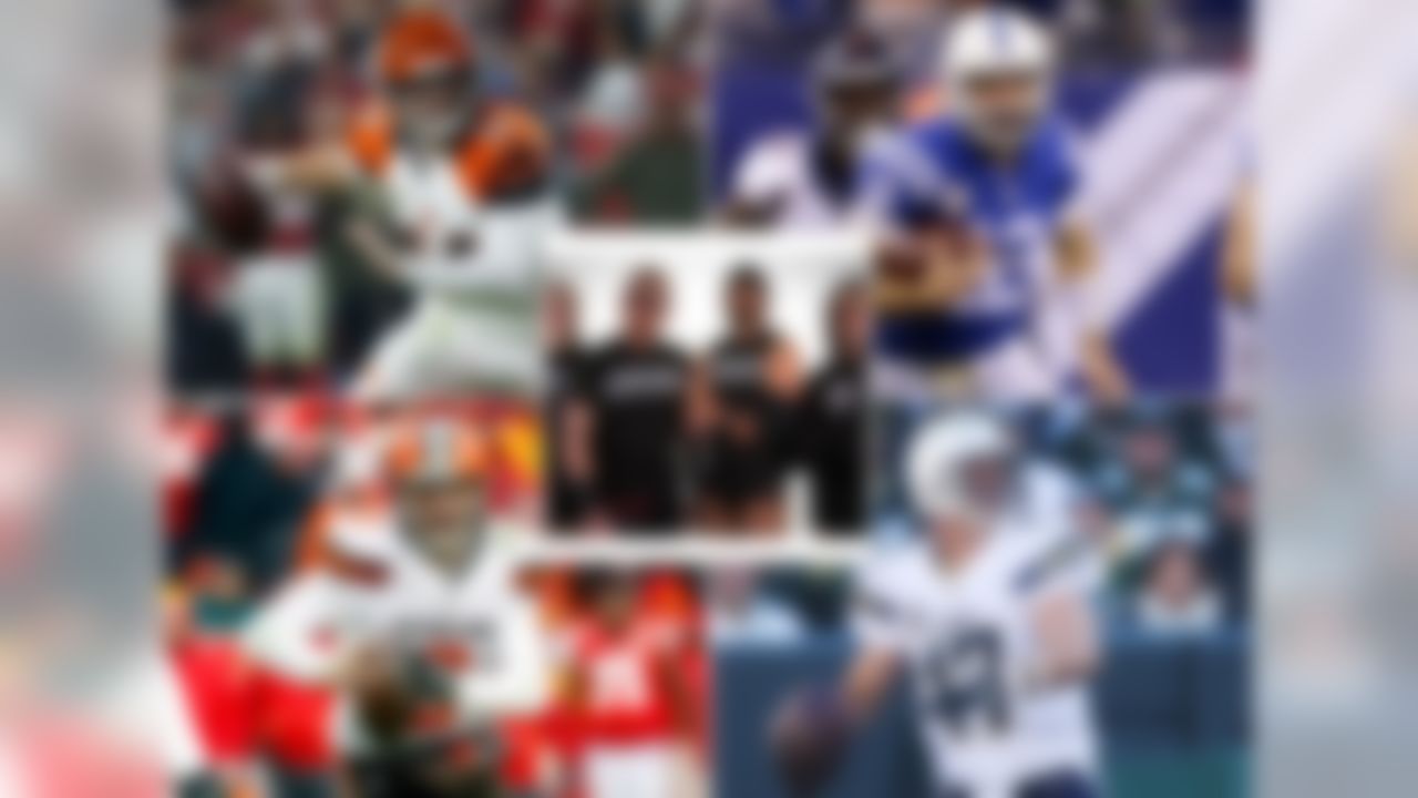 This might be my favorite one. Dalton is Heath Slater because of the red hair (super lazy, I know). Luck is Curtis Axel because they are both legacies in their respective industries. Manziel is the former party boy, Adam Rose. Not sure if Johnny hates bunnies, but whatever. And seriously, Philip Rivers' earnestness makes him the perfect Bo Dallas. Dude, think about it. Both Rivers and Dallas feel like they are faces, but really, they are heels.