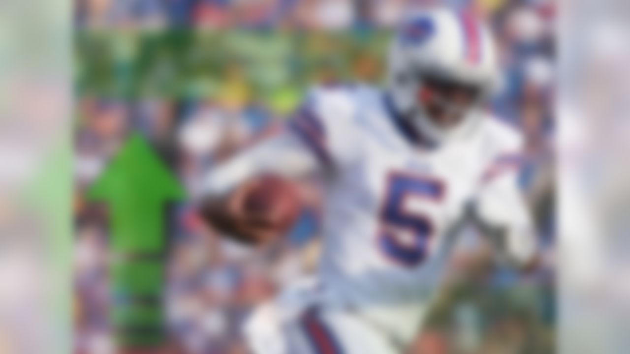 We have a starting quarterback in Buffalo! Tyrod Taylor has been named to the job, ending weeks of speculation. The idea that Taylor would win the gig had been picking up steam throughout training camp and was reinforced by the young quarterback's play during the Bills' preseason games. It's a major stretch to think that Taylor could be more than a late round option as a QB2 this season, but as a starting signal-caller in the National Football League, there is certainly some value there. Even more when you consider Taylor's ability to run with the football.