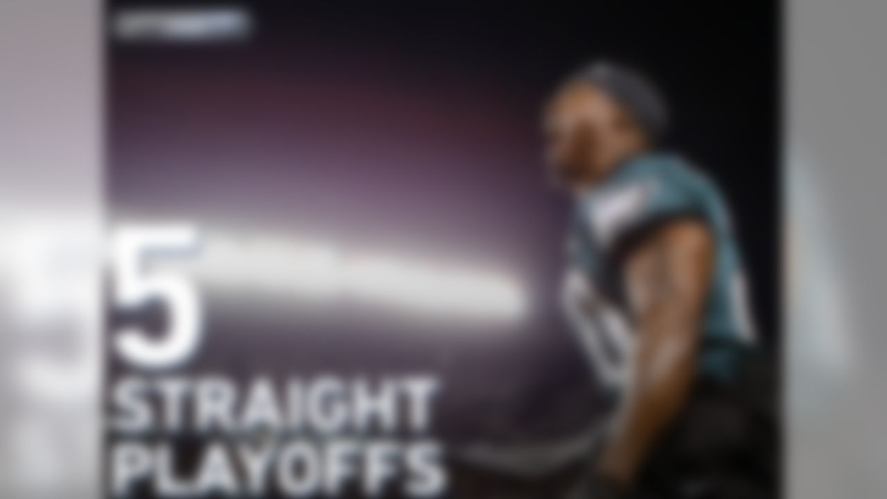 Every NFL team that made five straight playoff appearances