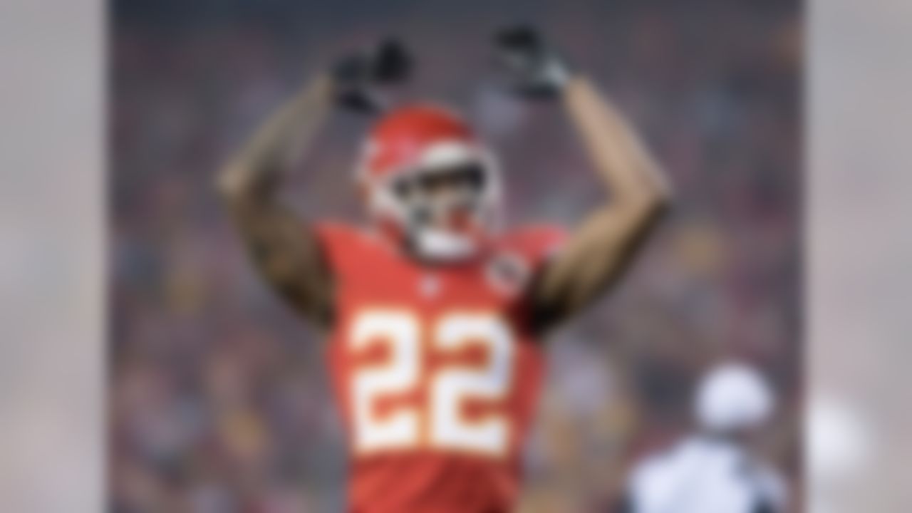 Peters isn't playing around. In just two seasons, he's picked off 14 passes, taking two back for points. Fourteen. His strip job on Kelvin Benjamin pretty much won the day in Carolina back in November. That sounded weird, but you get the point. The most impressive aspect of Peters' game might be his ability to be instant offense on defense. Example: 343 career interception return yards. Already.