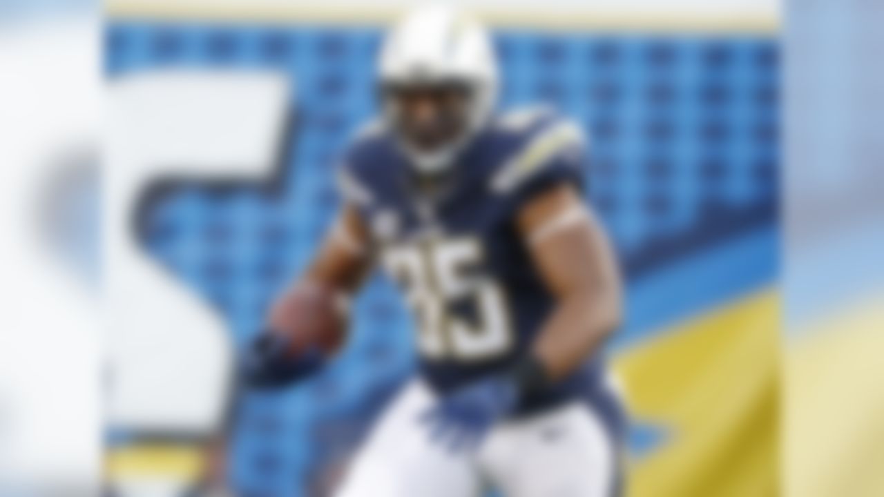 It's fair to wonder if the 37-year-old Gates would have returned for a 15th campaign if he managed to snap -- not tie -- Tony Gonzalez's record for the most touchdowns by a tight end (111). Likely to play a supporting role behind second-year red-zone weapon Hunter Henry, Gates remains a threat with 24 touchdowns over his past three seasons. He isn't done yet.