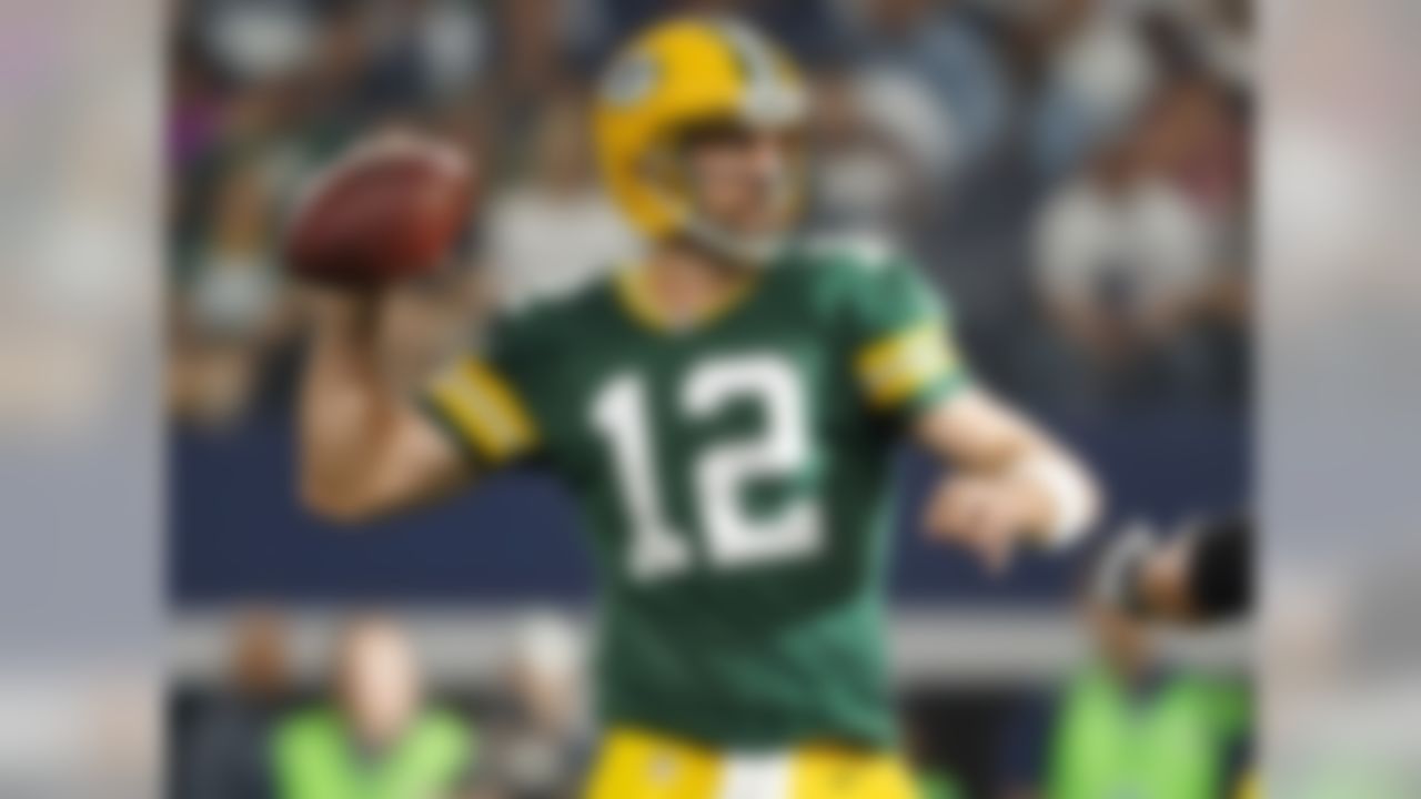 With Carson Wentz coming off major surgery and Tom Brady running out of WRs (at least while Julian Edelman is unavailable), Rodgers will be first-team All-Pro. The Packers' addition of Jimmy Graham jacked up the league's peanut gallery. Who am I pumped about? Davante Adams, who has really come on.
