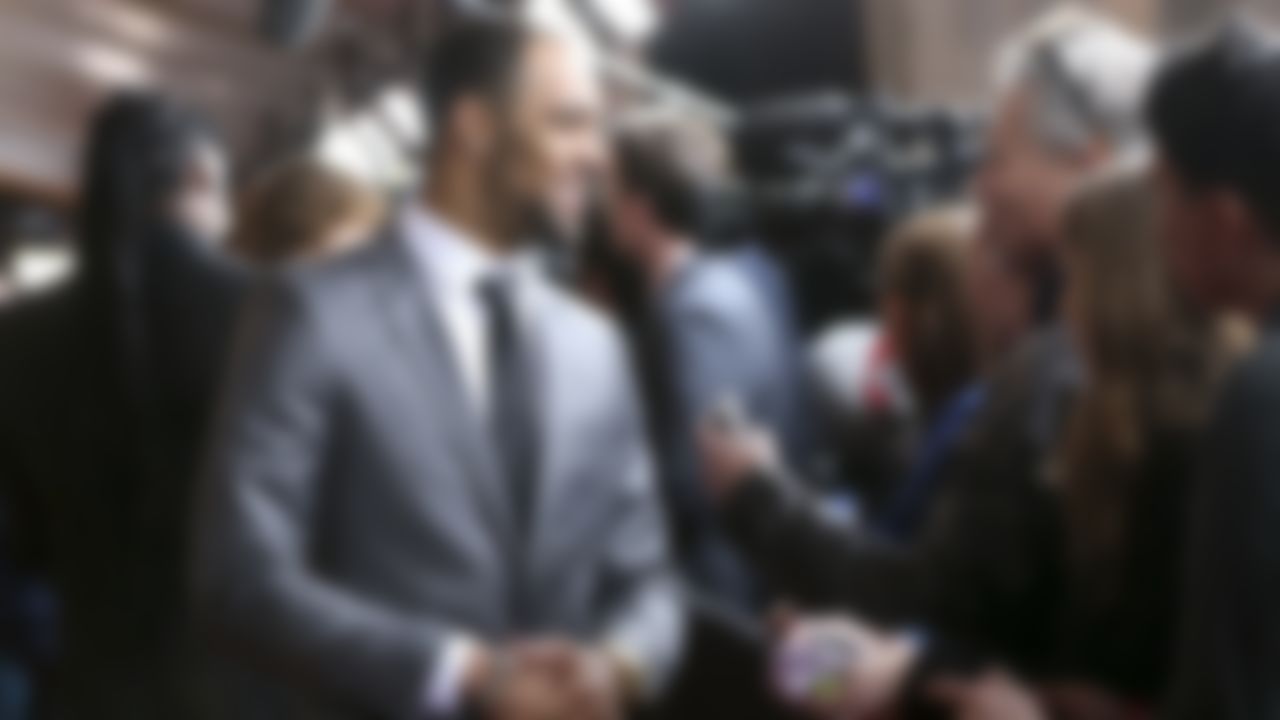 San Diego Chargers wide receiver Keenan Allen is interviewed by the media as he arrives at the 3rd Annual NFL Honors awards show at Radio City Music Hall on Saturday, February 1, 2014 in New York, NY.