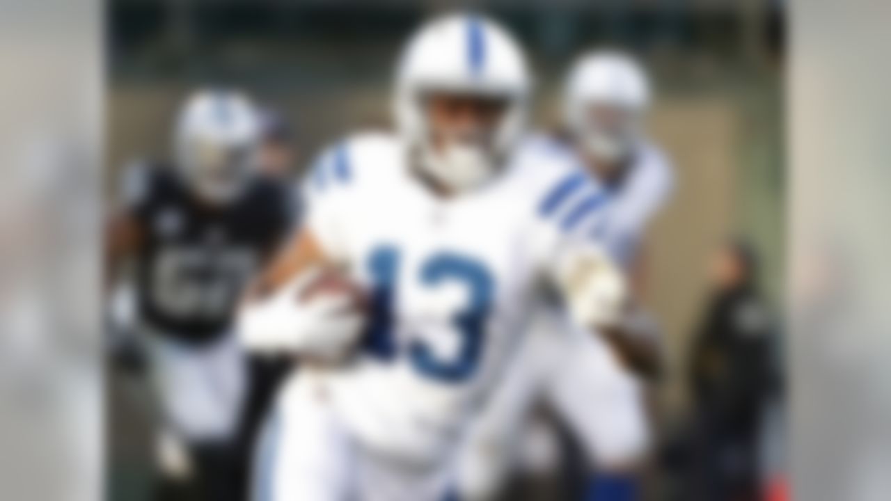 Coming off the finest season of his career, Hilton remains the most reliable pass-catching target in Indy. Despite his diminutive frame -- he's 5-foot-9 and 180 pounds -- Hilton has missed just two games over five NFL seasons while posting 1,000-plus yards in four of those campaigns. His 91-catch, 1,448-yard tear last autumn included single-game outbursts of 174, 171, 146 and 133 yards. As Andrew Luck's unquestioned No. 1 option, Hilton has the chance for another massive year.