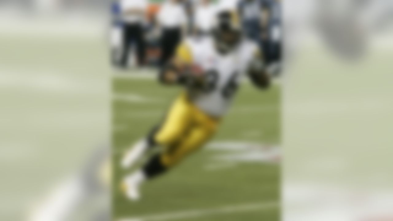 Jerome Bettis, RB, 1993-95 Los Angeles/St. Louis Rams, 1996-2005 Pittsburgh Steelers(AP Photo/Gene J. Puskar)