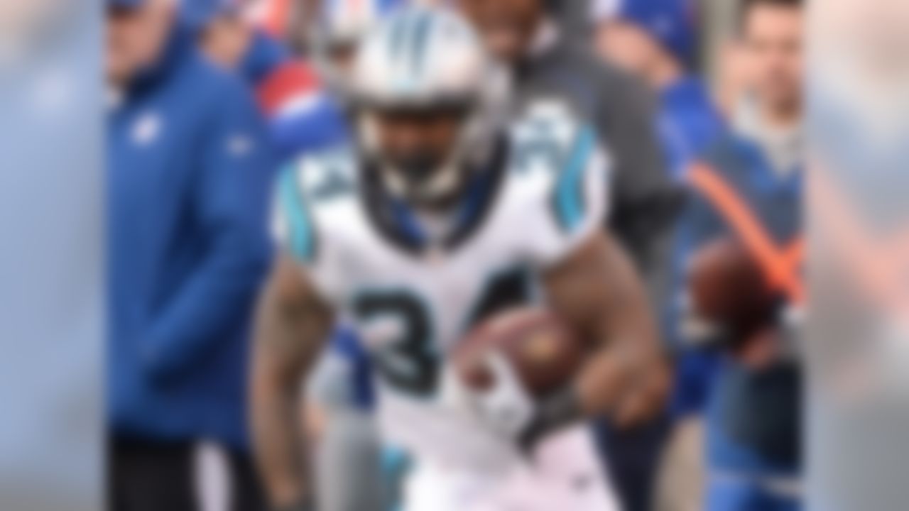 After seeming to take the lead in the Carolina backfield in Week 15, Artis-Payne fell flat for fantasy owners in Week 16 with just 56 total yards on six touches. However, those who scooped him up (and are still playing in Week 17) can roll him out once again, as Fozzy Whittaker suffered a mild high-ankle sprain against the Falcons and will be out for Week 17. That should free up some more touches for CAP, who will be a low-end RB2 option for the Panthers (who are still playing for home-field advantage) against the Buccaneers this Sunday.