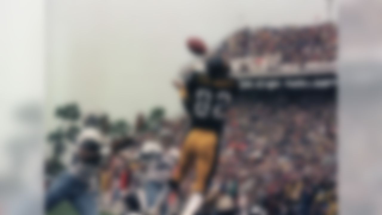 When you count everything -- numbers, championships, big-game catches -- Stallworth, who could go deep or be a possession guy, is the greatest Steelers wideout of all time. His over-the-shoulder grab in Super Bowl XIV is among the best ever.