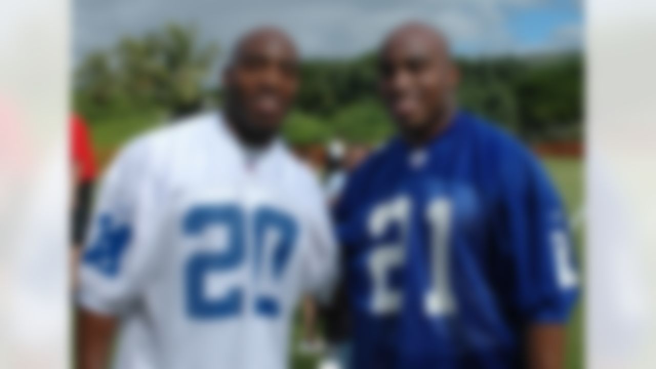 Ronde And Tiki Barber Through The Years