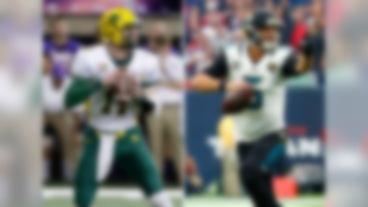 Wentz and Bortles both have big frames and live arms, and both are good athletes. They even have similar personalities: both laid-back with a quiet confidence. Neither player came from a powerhouse program. Yes, Bortles enjoyed success at UCF, winning a Fiesta Bowl, but the Knights obviously aren't viewed among the college elite. With Wentz, there are questions about the level of competition he faced at North Dakota State -- although, like Bortles, he won big at the school. Bortles went third overall in the 2014 NFL Draft, and Wentz has a good shot to go in the top five. The system that Wentz is coming out of will make his transition to the NFL even easier than the one Bortles had.
