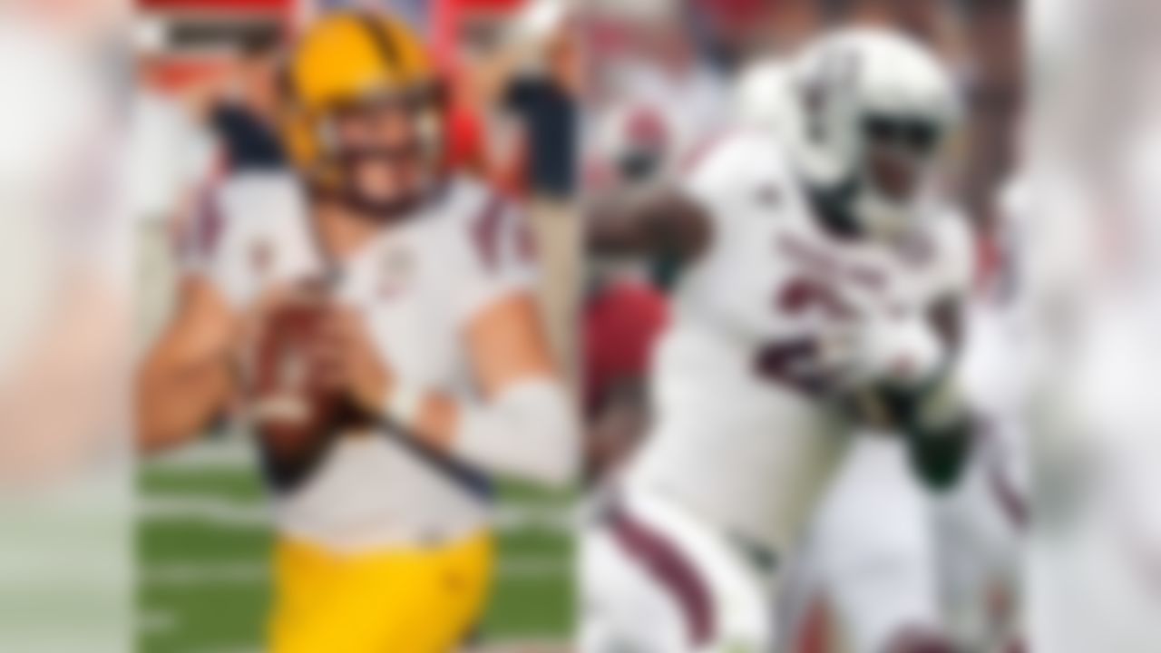 Date: Sept. 5
Skinny: If you like the air filled with footballs, don't miss this one. An outstanding non-conference clash on a neutral site, the Sun Devils and Aggies could easily combine for 100 pass attempts. You might see new TAMU defensive coordinator John Chavis' hair graying before your very eyes on the sideline.