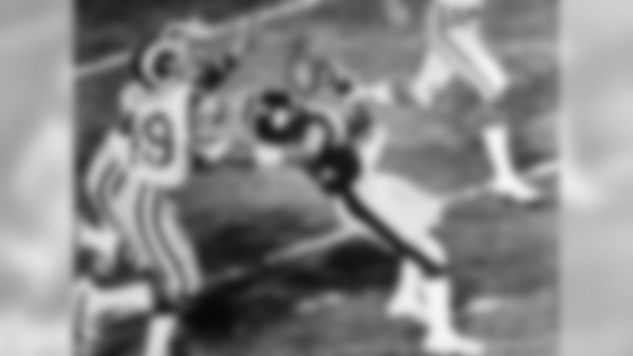 Gil Brandt's take: "The Super Bowl after we played them in XIII was one of the better games. They played it in Pasadena, and the Rams were able to get a halfback option pass from Lawrence McCutcheon for a touchdown on Pittsburgh. We thought we were in good position that year to play them. We had a good team ...
... but of course, we were beaten on the Billy Waddy catch in the playoff versus the Rams. Aaron Kyle, who I drafted to play corner for us in '76, had him covered, but just didn't have any ball skills. He'd be right there tracking ... tracking ... but then as Waddy was coming down with the football, Kyle was jumping up."
(Gil shook his head, putting his hand over his eyes. Something tells me that one still hurts.)
If there's a forgotten great Super Bowl, this is it.