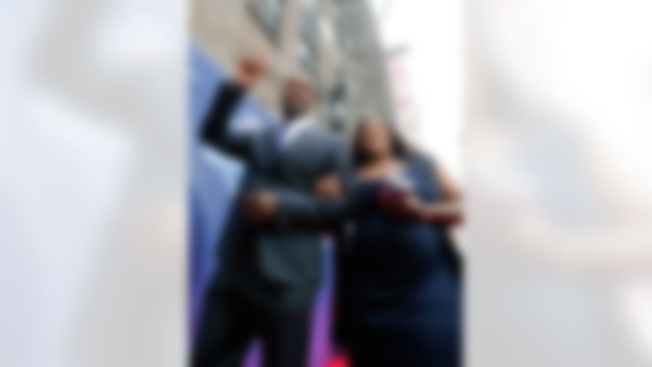 Jadeveon Clowney arrives at the 2014 NFL Draft at Radio City Music Hall on May 8, 2014 in New York, NY. (Ben Liebenberg/NFL)