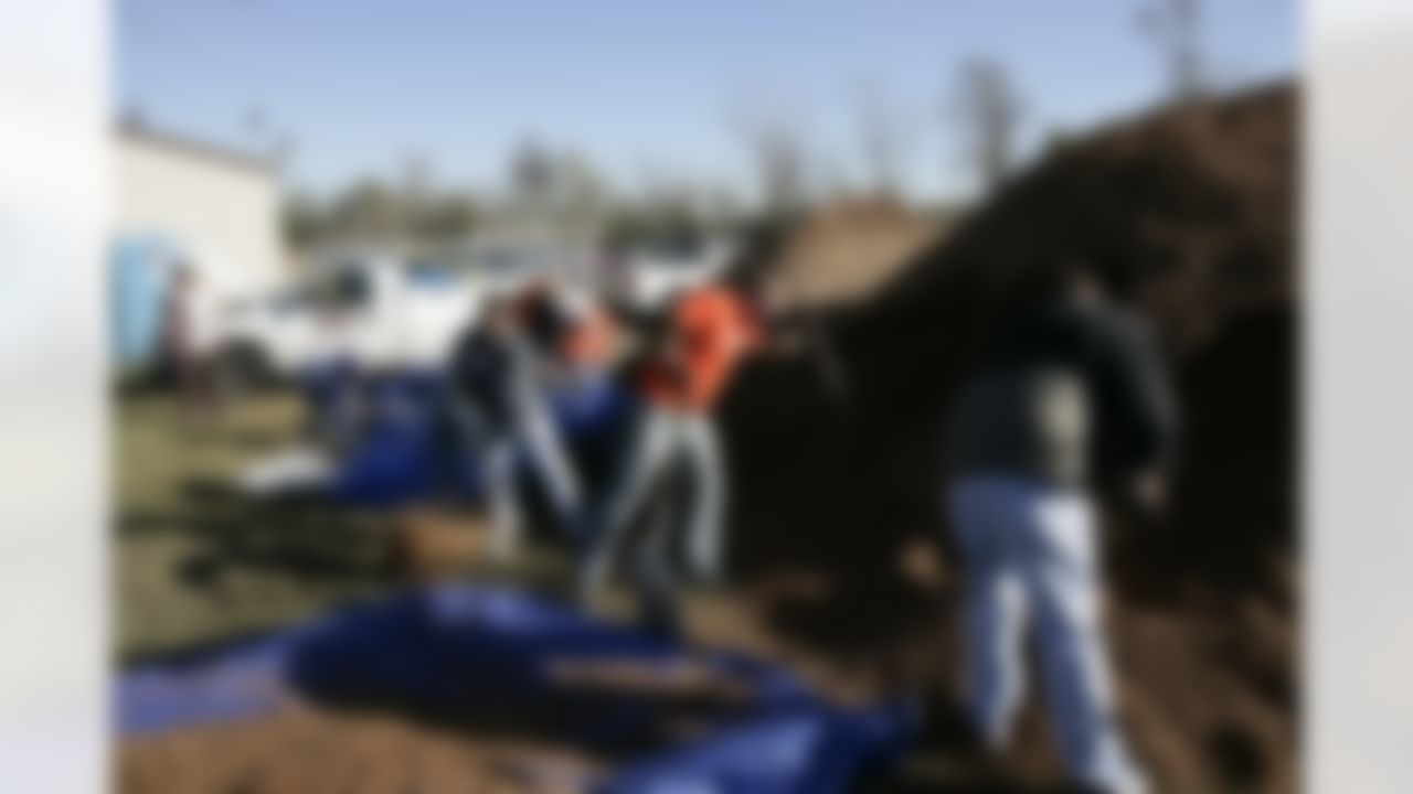 The Home Depot NFL NMVP Programs honors Houston Texans Wide Receiver Andre Johnson. (Photo by Andrew Coppley)