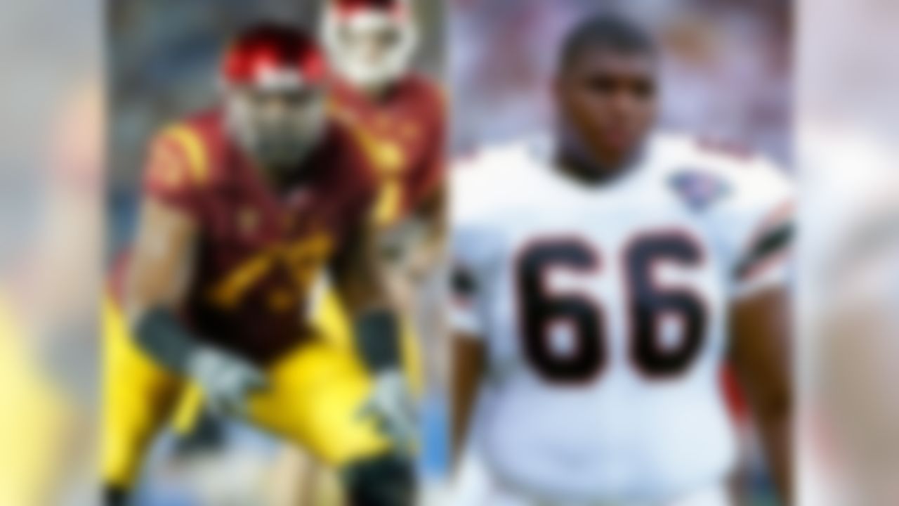 His dad: OT Lincoln Kennedy
Notable: The USC veteran is not only one of the biggest linemen in the game (6-foot-9, 360 pounds), he's also one of the best. Banner was named first-team All-Pac-12 last season and returns this fall as a fifth-year senior. Kennedy played college football at Washington and was selected by the Atlanta Falcons with the No. 9 overall pick of the 1993 draft. However, Kennedy played his best football with the Oakland Raiders. He was a three-time Pro Bowler with the Silver and Black.