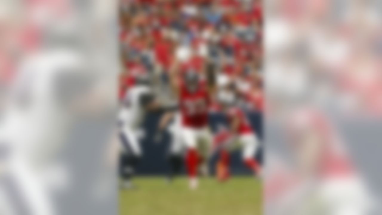 Houston Texans defensive end J.J. Watt (99) tries to deflect a pass during an NFL football game against the Baltimore Ravens at Reliant Stadium on Sunday October 21, 2012 in Houston, Texas. Houston won 43-13. (AP Photo/Aaron M. Sprecher)