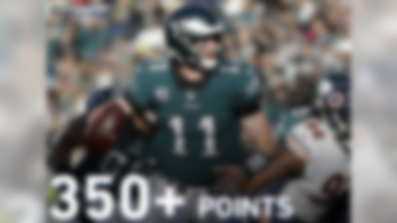 The Eagles are the sixth team since the 1970 merger to score 350 or more points and allow fewer than 200 points over the first 11 games of a season. Each of the previous 5 teams to do so went to the Super Bowl (2007 Patriots, 1999 Rams, 1998 Broncos, 1991 Redskins, 1984 Dolphins).