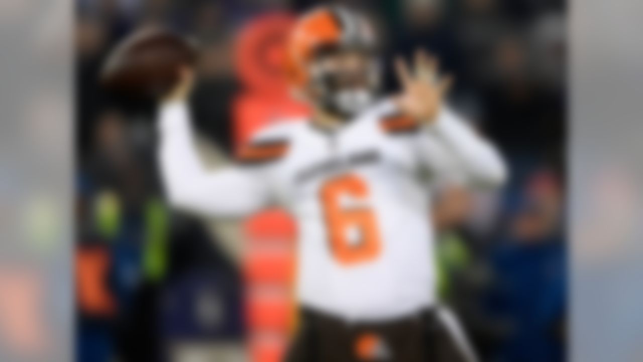 Draft position: Round 1, No. 1 overall.

Mayfield was directly responsible for the Browns reaching the seven-win threshold for just the fifth time since 1999. He kept them in games with his leadership skills and ability to make big plays, compiling a 6-7 record as a starter (in addition to rallying Cleveland from behind against the Jets in Week 3). He also set a new single-season rookie record for touchdown passes (27), while his passer rating (93.7) and per-game yardage total (266.1) were the best single-season marks in Browns history among players with 300-plus pass attempts and 13-plus starts. My pre-draft ranking: No. 4.