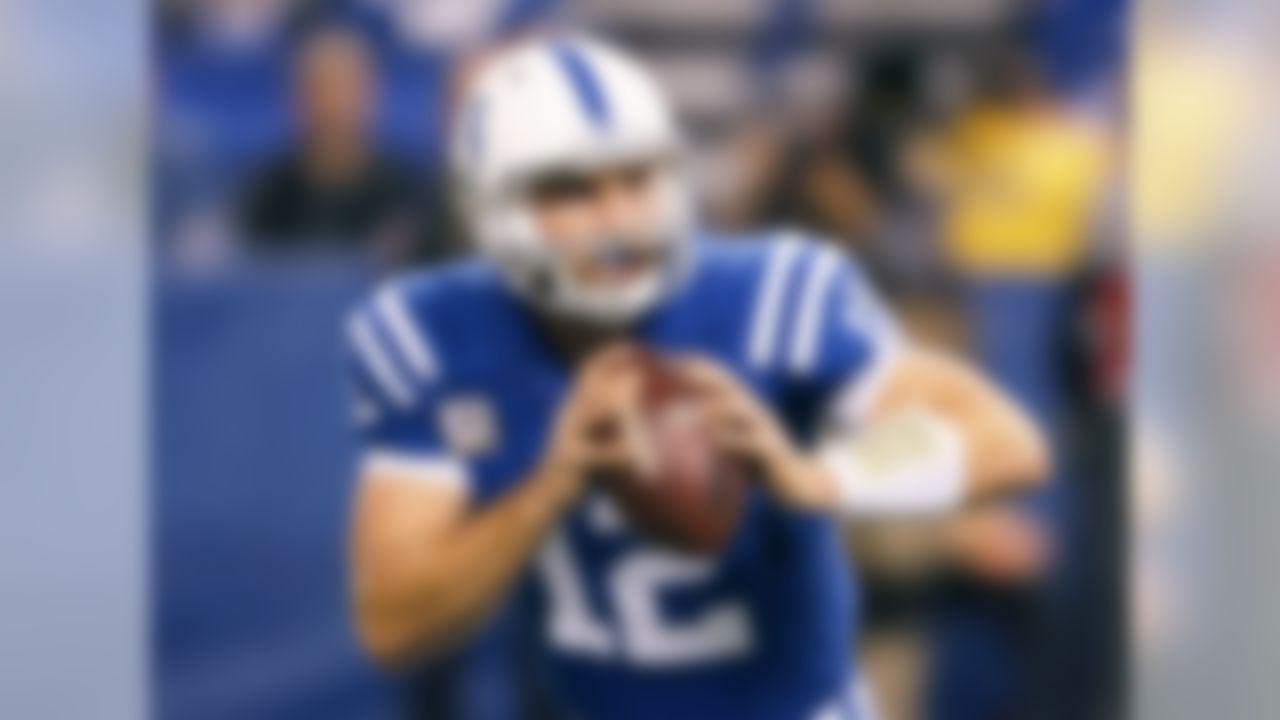 Luck has chance to be the wire-to-wire scoring leader among all fantasy players. A matchup against the Jaguars, whom he lit up for 370 passing yards and four touchdowns in Week 3, will help further that cause for Luck.