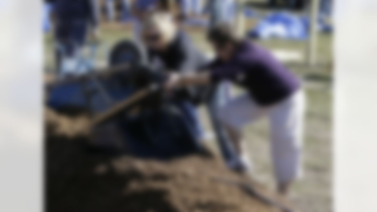 The Home Depot NFL NMVP Programs honors Houston Texans Wide Receiver Andre Johnson. (Photo by Andrew Coppley)