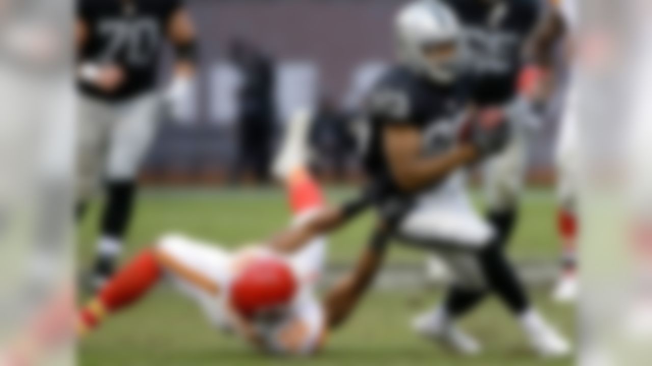 Drafted: Fourth overall by the Raiders in 2015.
Cooper had a very good rookie year: 72 catches for 1,070 yards and six scores. He had a few more drops than you'd want to see, but that can and will be corrected. It's hard to become a Pro Bowler at receiver as a rookie, just because of the depth at the position, but Cooper pulled it off. I expect him to be even better in 2016.