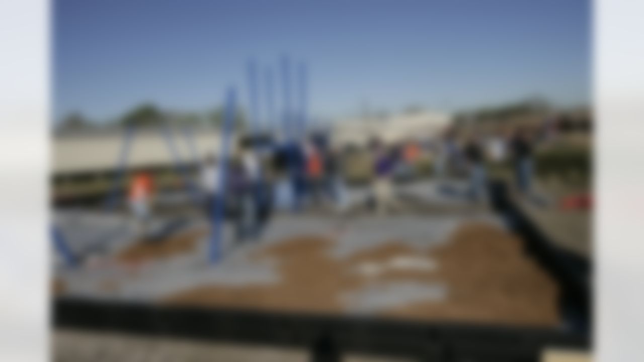 The Home Depot NFL NMVP Programs honors Houston Texans Wide Receiver Andre Johnson. (Photo by Andrew Coppley)