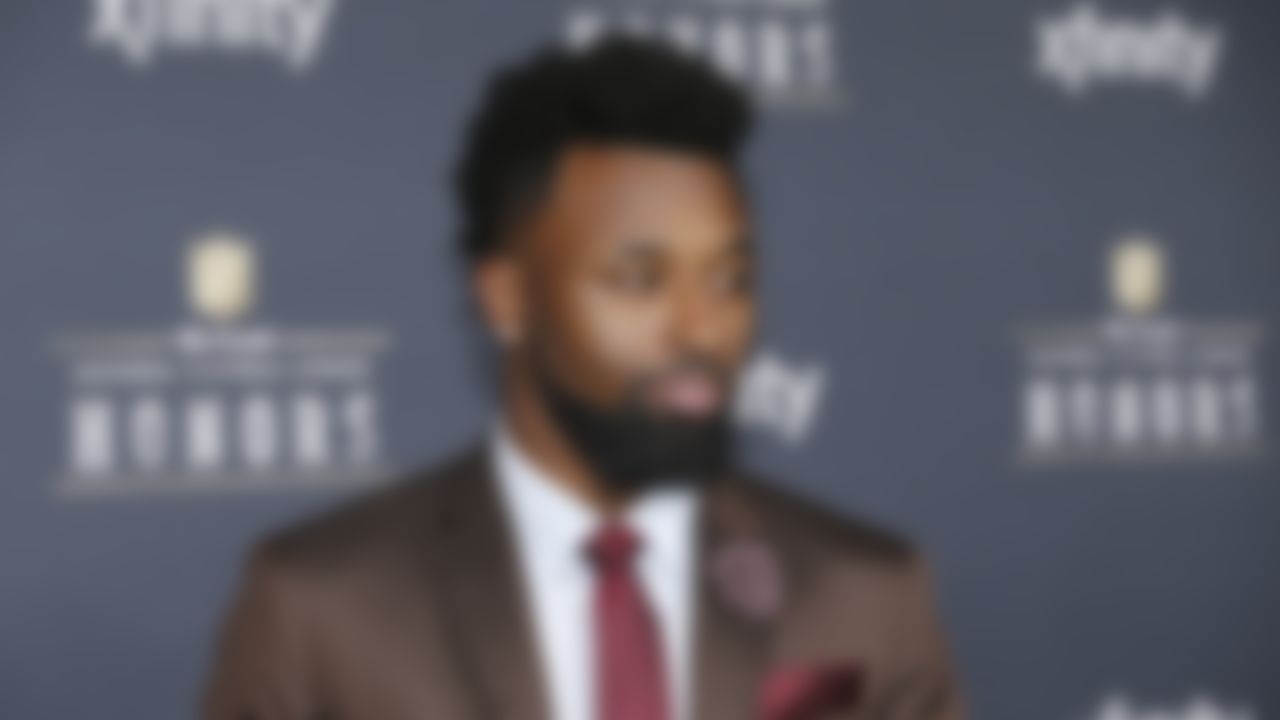 Miami Dolphins wide receiver Jarvis Landry arrives for the 4th Annual NFL Honors awards show at the Phoenix Symphony Hall on Saturday, January 31, 2015 in Phoenix, AZ.
