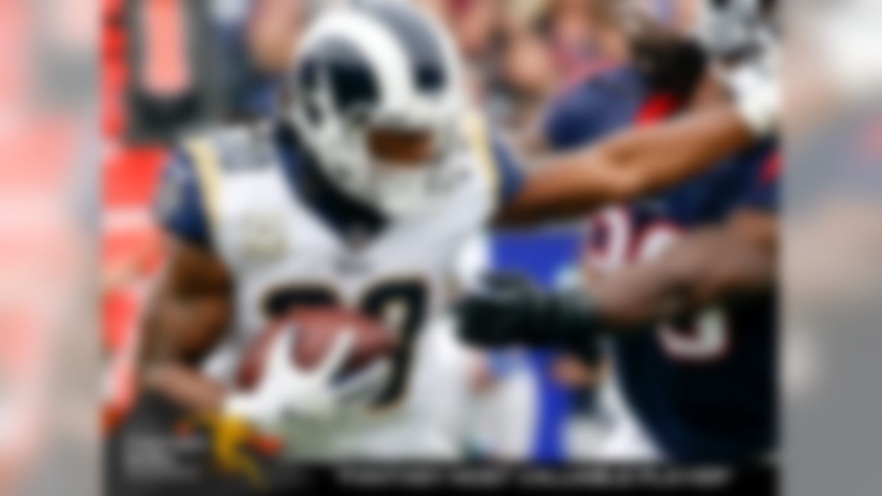 What a difference a year makes. After finishing as one of the bigger disappointments in fantasy football last season, Gurley boat-raced the competition with 64 catches, 2,093 scrimmage yards, 19 touchdowns and over 380 PPR points. He was a stat-sheet stuffer when it counted too, as he posted a record 123.1 points (or 32 percent of his total points) during the fantasy postseason. Gurley will be a top-three pick in 2018.