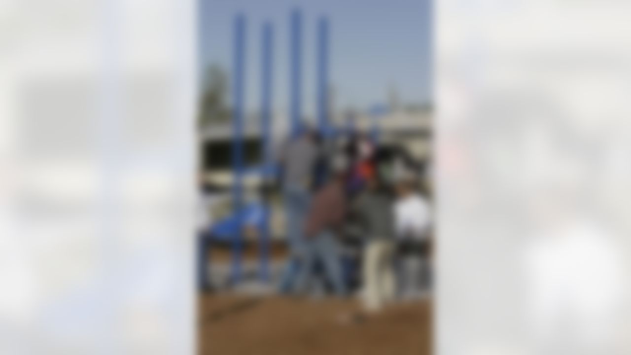 The Home Depot NFL NMVP Programs honors Houston Texans Wide Receiver Andre Johnson. (Photo by Andrew Coppley)