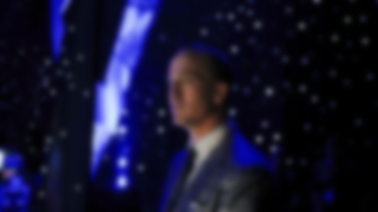 Former Denver Broncos and Indianapolis Colts quarterback Peyton Manning is seen backstage during the 9th Annual NFL Honors awards show, Saturday, Feb. 1, 2020 in Miami.